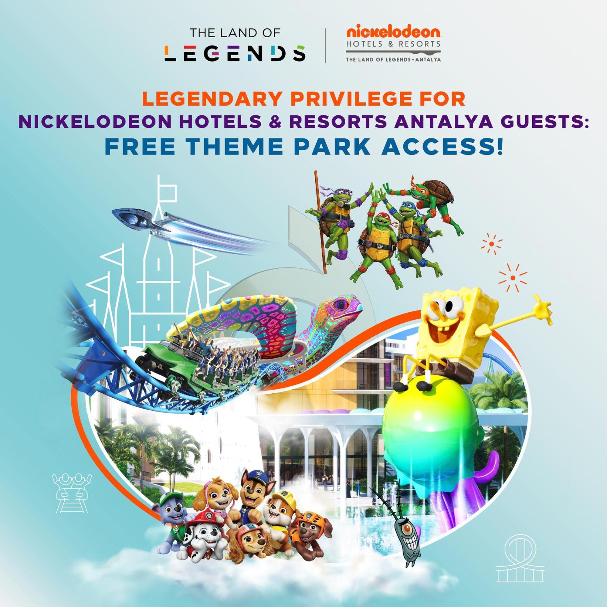 The Land Of Legends Nickelodeon Hotel Antalya Belek Esterno foto