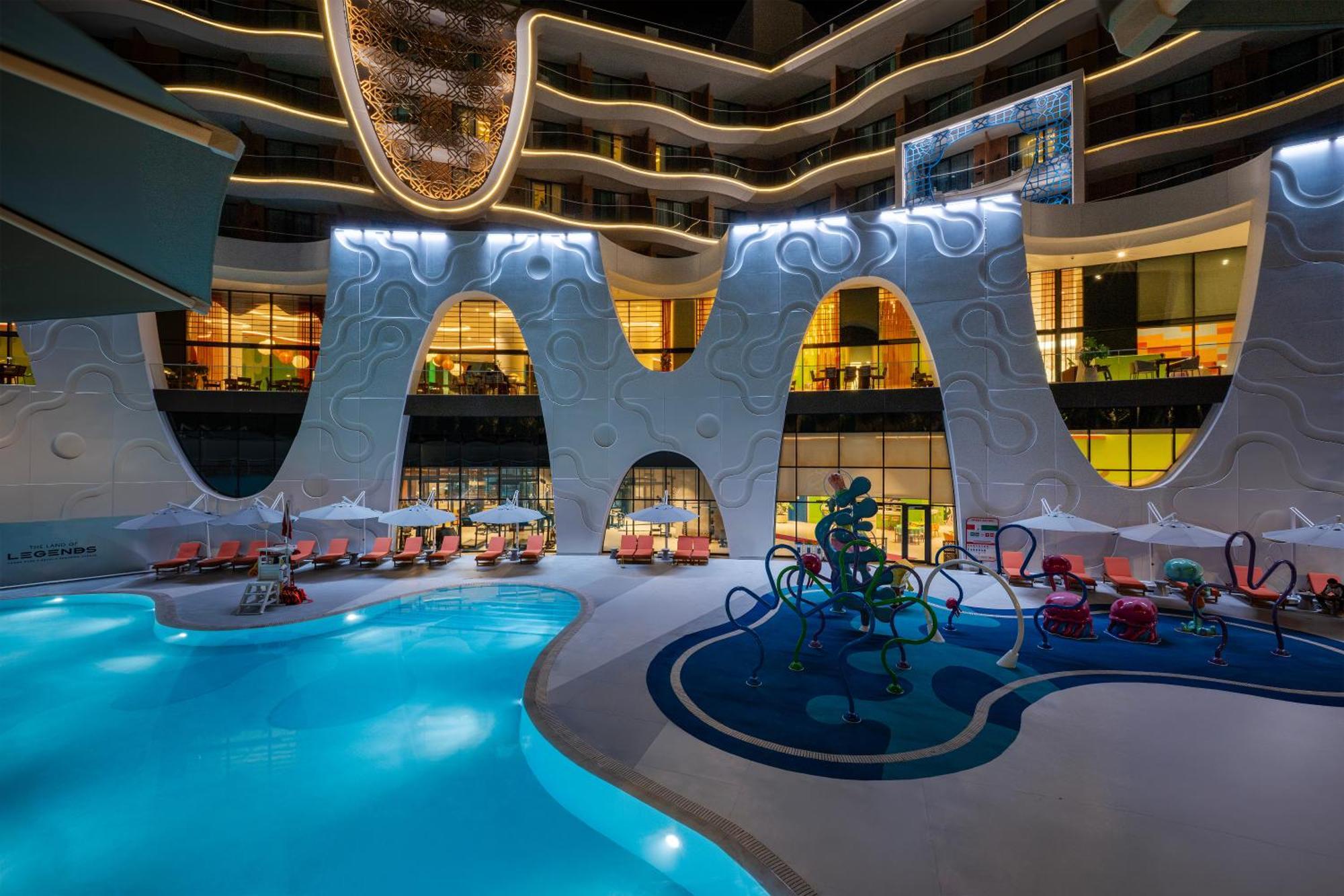 The Land Of Legends Nickelodeon Hotel Antalya Belek Esterno foto